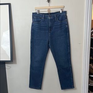 J. Crew Blue classic vintage high rise Straight Jeans 31